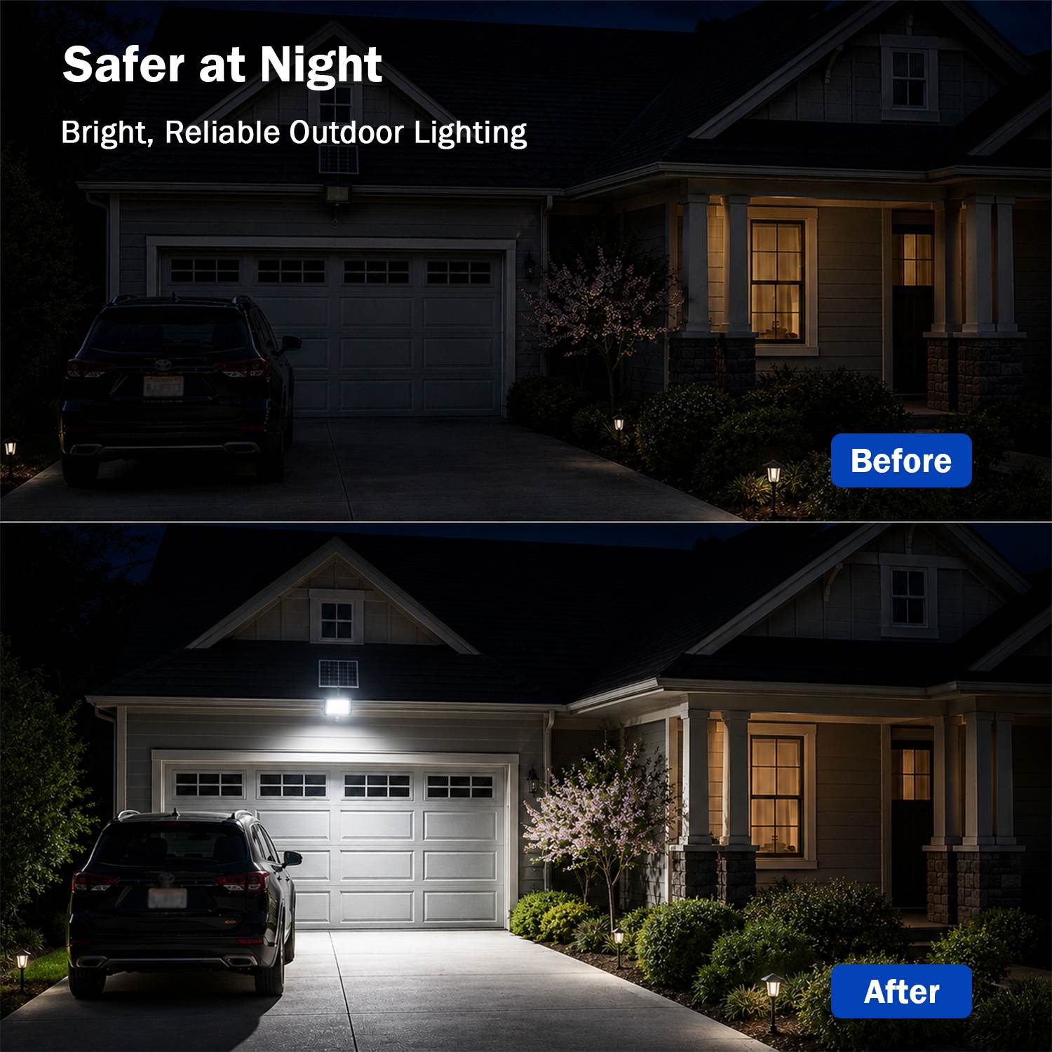 ENGREPO Solar Motion Sensor Lights