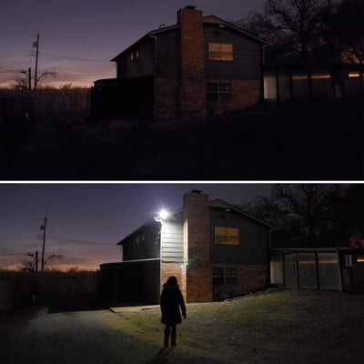 ENGREPO Solar Lights Outdoor, 1000LM 168 LEDs