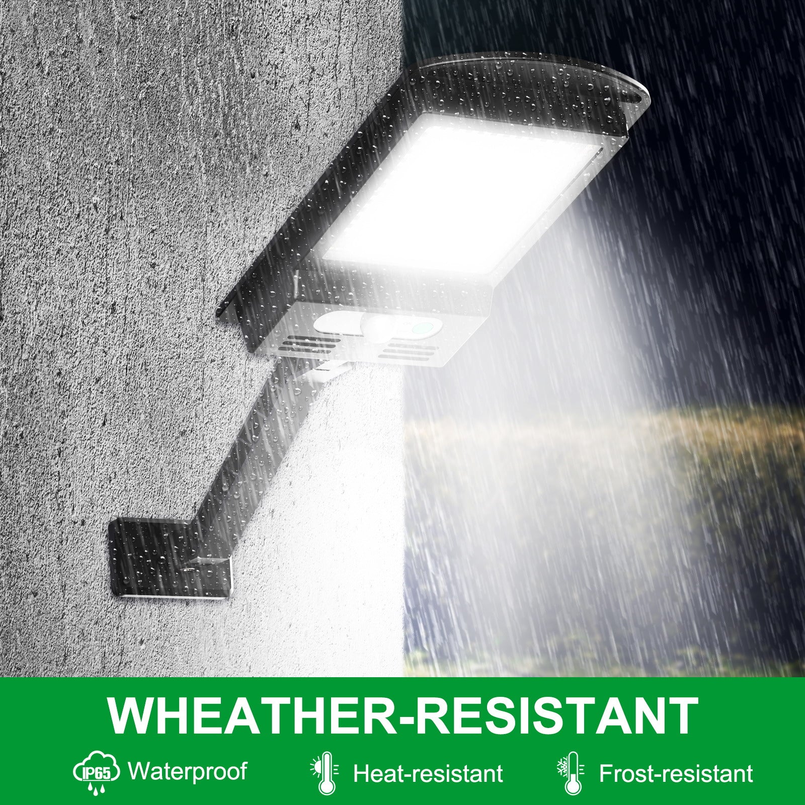 ENGREPO Solar Lights Outdoor, 1000LM 168 LEDs