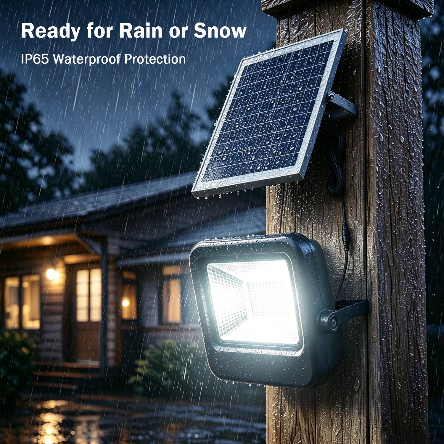 ENGREPO Solar Motion Sensor Lights