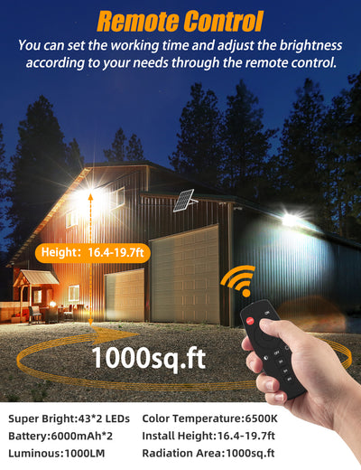 ENGREPO Solar Flood Light