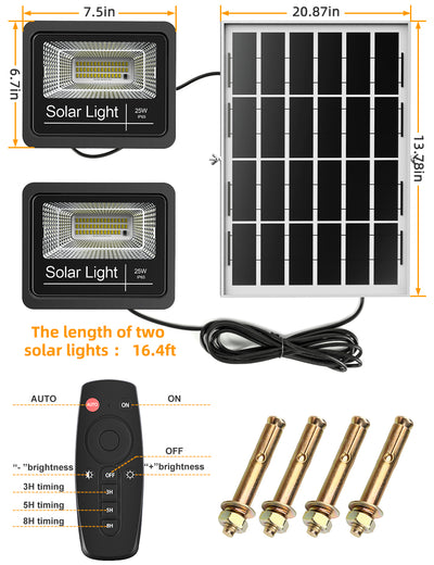 ENGREPO Solar Flood Light